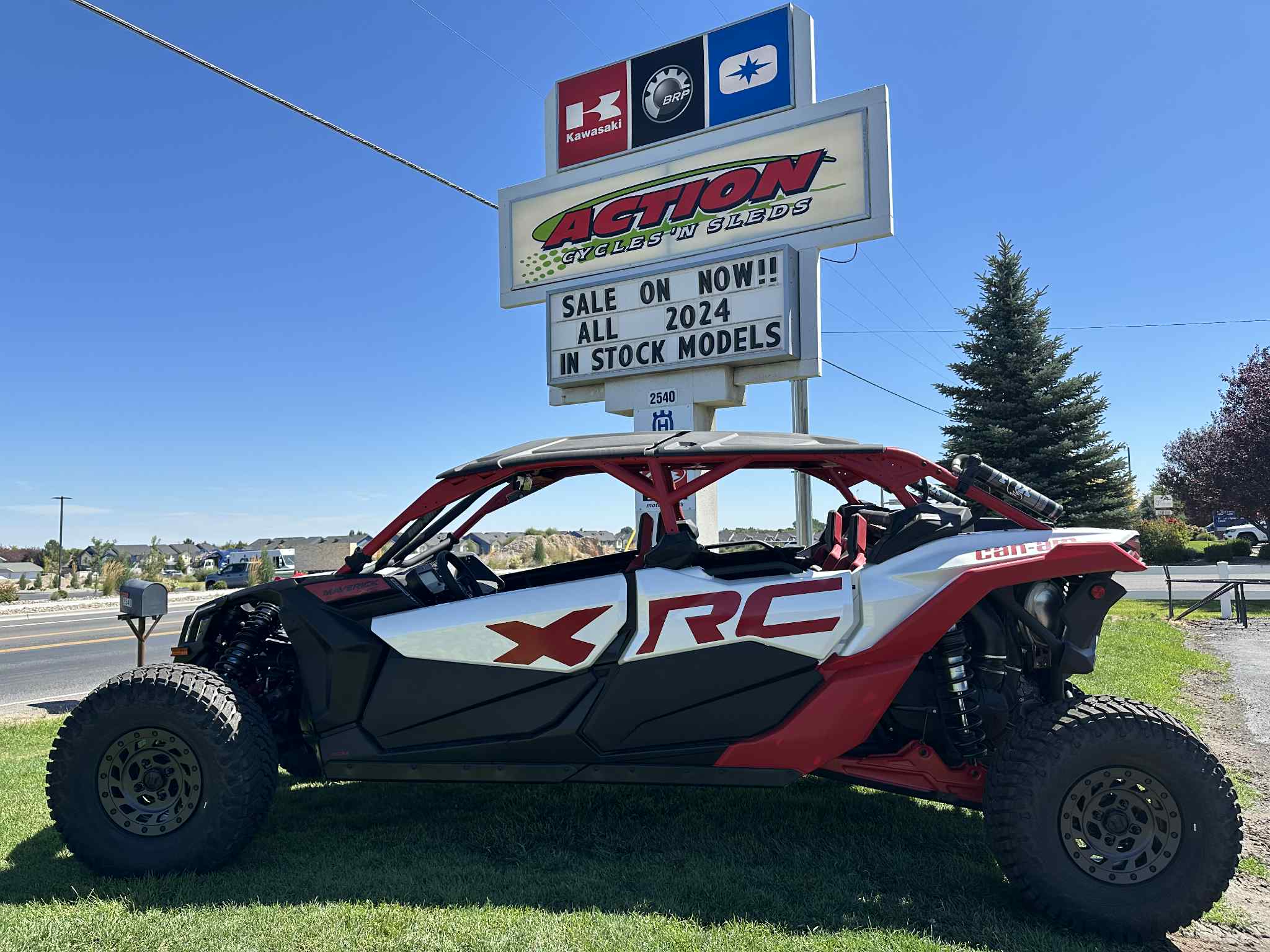 2025 Can-Am MAVRICK MAX XRC 72 TURBRR WH 25 X  rc TURBO RR